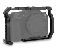 Cage complète pour appareil photo Canon R5 R6 sans miroir, extension de montage de microphone, support de lumière, accessoires de filmage avec griffe