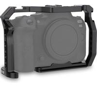 Cage complète pour appareil photo Canon R5 R6 sans miroir, extension de montage de microphone, support de lumière, accessoires de filmage avec griffe