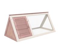 Cage d'animaux - vidaXL - Clapier Marron Bois - 98 x 50 x 41 cm - Intérieur - Lapin