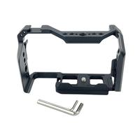 Cage d'appareil photo en aluminium à plusieurs interfaces pour ZV E10 II Mécanisme de précision et serre-câble sécurisé pour appareil photo professionnel avec broche de localisation