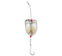 Cage d'appât pour carpe Panier cage en acier inoxydable anti-rouille