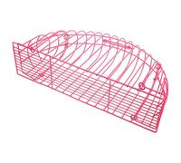Cage de Bain pour Chat, Protection Anti-griffures, Acier Inoxydable Rose | Usage Toilettage, Structure Réutilisable Résistante, Limite L’oppression, pour Chats