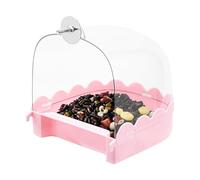 Cage de bain pour oiseaux - Bassin de trempage multifonction, accessoire pratique de rinçage pour animaux de compagnie | Détail de conception de support sécurisé, à des fins de soins de bien-être, par