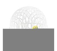 Cage de Balle de Poulet, Boules de Poulet,Cage de Ronde roulable | Coopérative de volaille à sécurité Mobile Une boîte de Poussin à Pied à Pied pour Lapins, arrière-Cour et Animal de Compagnie