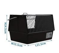 Cage de Base pour Hamster, avec Structure en Acier, Plusieurs Niveaux et Accessoires, idéale pour Les Petits Animaux de Compagnie et Leur Bien-être.