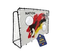 Cage de but "Nation D" avec 2 trous de tir 193 x 150 cm