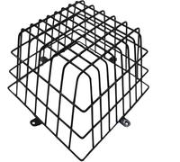 Cage de caméra de vidéosurveillance en métal résistant aux intempéries - Protection anti-vandalisme - Base de 28 x 28 cm x hauteur 20 cm