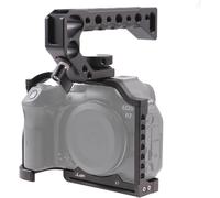 Cage De Caméra Et Kit De Poignée Supérieure Pour Appareil Photo Eos R7, Cage De Caméra Vidéo En Alliage D'Aluminium, Avec Rail Otan Et Plaque De Dégagement Rapide Pour Arca S[Hero2028]