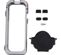 Cage de caméra pour Insta360 x5 Action Cadre de protection en alliage d'aluminium avec capuchon d'objectif Chaussure froide Trou de fil 1/4 pouce