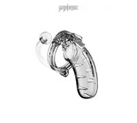 Cage de chasteté 11 avec Cadenas et Plug anal intégré - MANCAGE