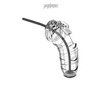 Cage de chasteté 17 avec Cadenas et Plug d'urètre - MANCAGE