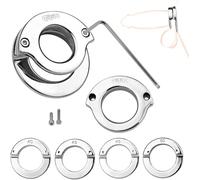 Cage De Chasteté En Métal Cage à Pénis Mâle Avec Séparateur De Testicules Civière De Pénis En Acier Inoxydable Cage De Chasteté Ensemble De Cage à Pénis Masculin Ceinture De Chastet(Size:45mm,Color:S)