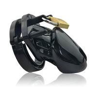 Cage de chasteté homme Mini Locky 6x3.2cm Noire