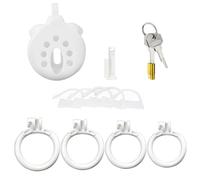 Cage De Chasteté Inversée Cage Chastetée Plate Flat Chastity Cage,B1