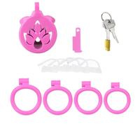 Cage De Chasteté Inversée Cage Chastetée Plate Flat Chastity Cage,C2