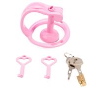 Cage De Chasteté Inversée Chastity Cage Inverted Cage Chastetée,pink-L