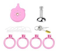 Cage De Chasteté Plate Inversée Flat Chastity Cage Set Chastity Cage,A2