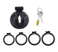 Cage De Chasteté Plate Rose Cage Chasteté Homme Courte Chastity Cage Men,C