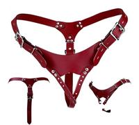 Cage de Chasteté pour Homme avec Sangle Fixe - Ceinture de Chasteté Réglable avec Sangle Confort, Accessoire Chastity Cage pour Entraînement, Jeux de Rôle, BDSM et Jeux de Couple
