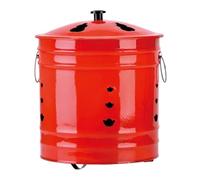 Cage de combustion avec couvercle - Brûleur en papier anti-étincelles, avec poignée ergonomique, récipient de combustion portable en métal, combustion sûre à l'intérieur et à l'extérieur, pour