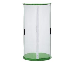 Cage de culture - Habitat papillon de 30 x 40 cm, cadre en maille pliable, ouverture facile à glissière, boîtier sécurisé respirant | Protection réutilisable pour l'observation du jardin, les leçons