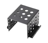 Cage de disque dur - Support de montage pour disque dur de 13 cm | Adaptateur de stockage en aluminium - Plateau en d'aluminium noir avec vis prenant en charge la conversion pour extension de