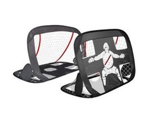 Cage de Foot Pliable 2 en 1 Modèle Newbie Compacte et Transportable De Faugères Noir Noir G