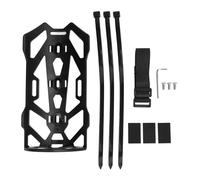 Cage de Fourche de vélo, Support de Sac de Fourche Avant Robuste, Rangement pour vélos de Montagne, Accessoire en Plastique Durable avec Kit d'installation Facile