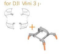 Cage de Garde de l'hélice du Drone Compatible avec 3 Anneaux de Blindage de Protection Contre Le Train d'atterrissage intégrés pour 3 Accessoires de Drones Pro(Two Piece Set Color)