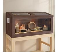 Cage De Hamster, Boîte D’Alimentation pour Poulet Rutine, Habitat pour Petits Animaux, Facile à Assembler Et à Nettoyer, pour Lapins, Cochons D’Inde, Poulet Rutine, A, 100x40x40cm