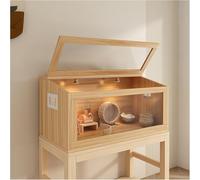 Cage De Hamster, Boîte D’Alimentation pour Poulet Rutine, Habitat pour Petits Animaux, Facile à Assembler Et à Nettoyer, pour Lapins, Cochons D’Inde, Poulet Rutine, A, 60x40x40cm