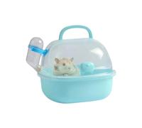 Cage de hamster,Cage de voyage pour hamsters - Cage de sortie pour hamsters | Sac de voyage portable pour hamsters, boîte extérieure respirante pour hamsters avec bouteille d'eau pour petit à