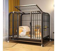 Cage de Lapin, clôture de Jeu pour Animaux de Compagnie, Cabine de Cage de Lapin, clôture de Jeu pour Chien avec Grand Plateau, clôture de Cour en Fil métallique Portable ()