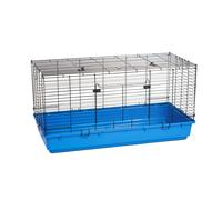Cage de lapin de fond en plastique de loge en plastique | Plancher de retrait facile nettoyer | Cage int rieure petite animale | Empilable | Gr