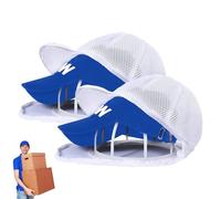 Cage de Lavage pour Casquettes de Baseball - Lave-Casquette en 2 Pièces pour La Machine à Laver | Sac à Linge Portable de Nettoyage et Mise en Forme pour Sèche-Linge, pour les Adultes, les