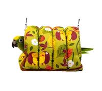 Cage de lit à oiseaux - confortable, douce, maison pliable, lit de nid en peluche chaud, oiseaux par temps froid en hiver à l'intérieur, parfait pour les calopsittes, les oiseaux d'amour, les canaris