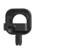 Cage de lunette en ABS pour Insta360 Go Ultra avec support de griffe et cadre de protection noir durable pour vlogging et caméra d'action