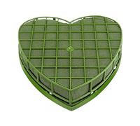 Cage de Mousse de Fleur de Forme de Coeur de Voiture de Mariage avec la Boue de Bloc de polystyrène de Ventouse