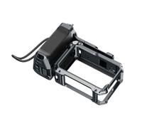 Cage de photographie de rue pour DJI Osmo Action 5 Pro/4/3, double ouverture accès à la batterie, multi-interface, poignée en aluminium CNC, libération rapide