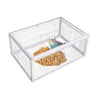Cage de, piège à Oiseaux, Cage de Receveur d'animaux, Conception à Quatre Portes Anti-Escape, caractéristique de Lucarne d'assemblage Facile, 40x30x26cm 1 pièce, Utilisation du Balcon de Jardin