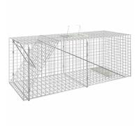 Cage de Piégeage Attrape Rongeur Animaux Piège à Rat Acier Galvanisé vidaXL