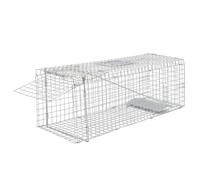 Cage de Piégeage Attrape Rongeur Animaux Piège à Rat Acier Galvanisé vidaXL