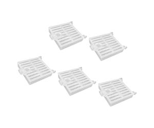 Cage de pour apiculture, lot de 5 supports de manipulation ventilés avec panneau d ' ouverture à charnière pour le travail d ' introduction, les démonstrations en t les tâches de colonie