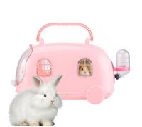 Cage de pour hamster 26,9 x 15,7 x 19,8 cm | Sac de transport pour petits animaux pour hérisson, souris, écureuil, gerbille, chinchilla, maison, voyage
