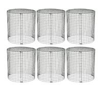 Cage de protection des - Enclos de protection de jardin robuste avec sangles de poteaux, cadre de protection des sûr pour lapin, système de protection durable pour l'extérieur