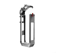 Cage de protection en alliage d'aluminium avec support de griffe froide pour caméra d'action Insta360 X4 - Noir