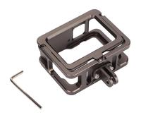 Cage de protection en alliage d'aluminium pour DJI Osmo Action, boîtier anti-rayures avec cache-objectif en silicone et fixation rapide, de bonne