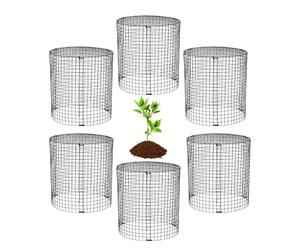 Cage de protection en fil de fer pour plantes | Barrière robuste pour jardin, pour oiseaux, cerfs, écureuils, fleurs, légumes, débutants, jardiniers amateurs