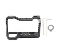 Cage de Protection pour Appareil Photo A7C, Aluminium Robuste Noir - Montage Platine Froide, Compatibilité Stabilisateur Appareil Photo, Usage Photo et Vidéo