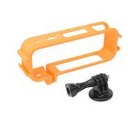 Cage de protection pour Insta360 X5, adaptateur pour cadre de caméra, support de prise de vue paysage à dégagement rapide, étui de protection, support de cadre, accessoires (Orange Horizontal)